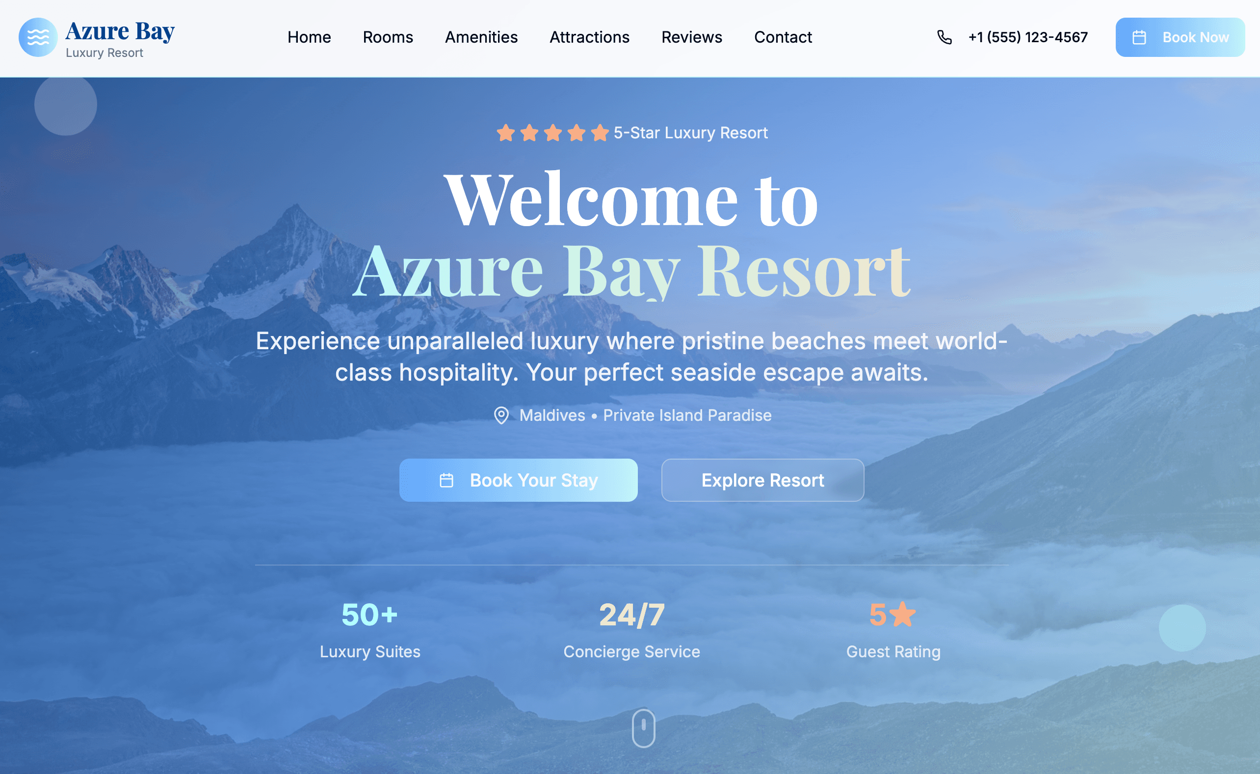Luxury Resort Platform