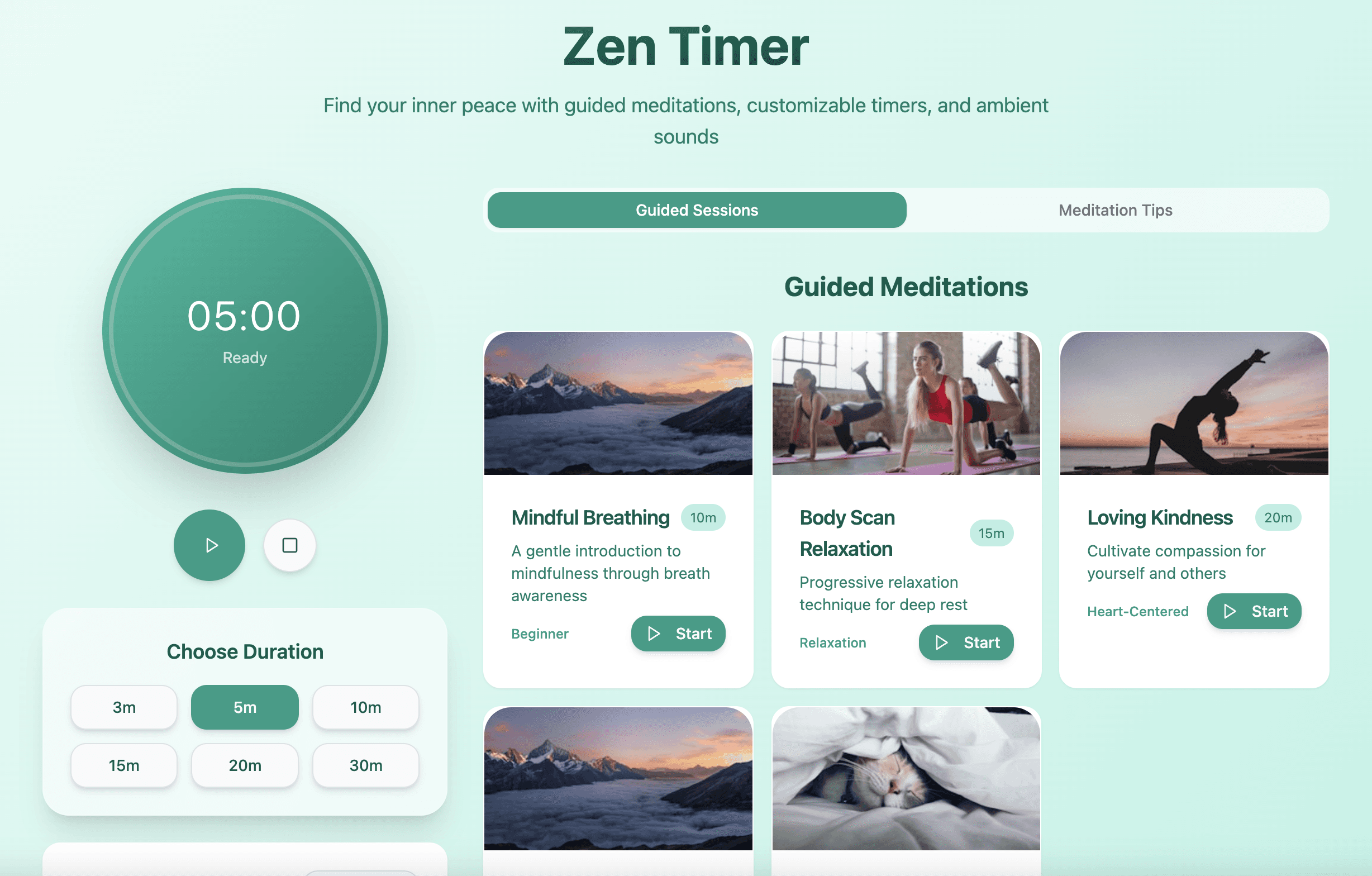 Zen Timer Portal